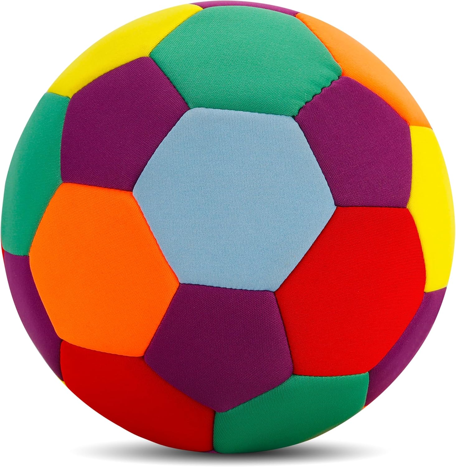 Soft Indoor Soccer Balls for Juggling, Kids Soccer Ball for Inside House and Yard, Size 4